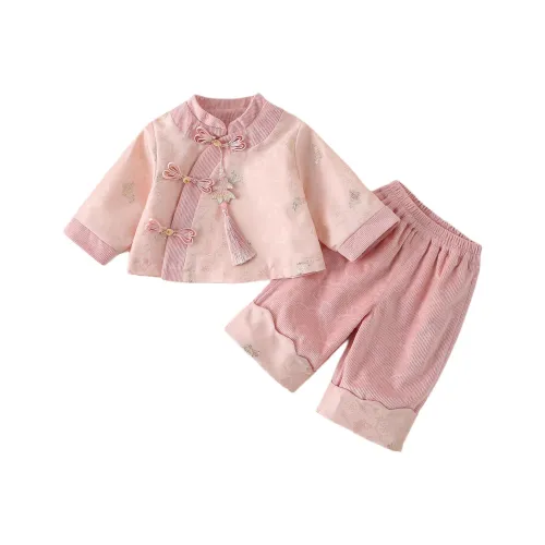 XiaoJinBu Розовый Baby Casual Спортивная Одежда