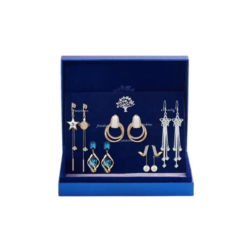 Jianlu Серьги-гвоздики из стерлингового серебра 925 пробы для женщин