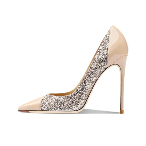 Siwei Узкий каблук Высокие каблуки Женские Nude