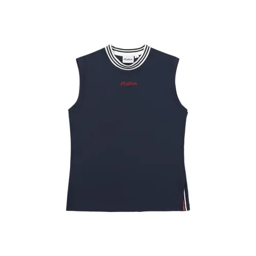 MALBON GOLF Морской синий Женские майки