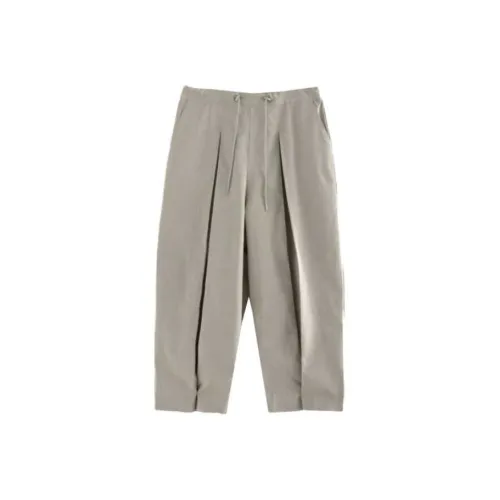 LOWEAR Твил Deep Pintuck Ballon Брюки Повседневные брюки Женские