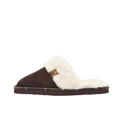 BARBOUR Домашние тапочки Женские Коричневый