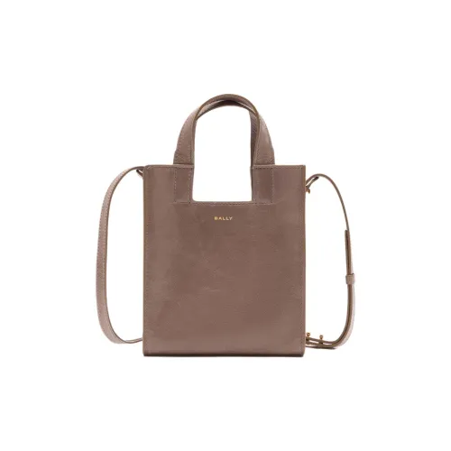 BALLY Коровья кожа Тоут Сумка Сумка для покупок Сумка Маленькая Женская Коричневая