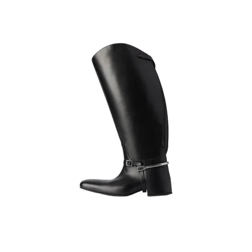 Balenciaga Excavator Высокие сапоги до колена 3 см мужские черные