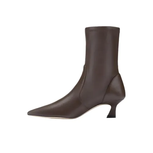 Stuart Weitzman SW VINNIE Ботильоны Женские Коричневый
