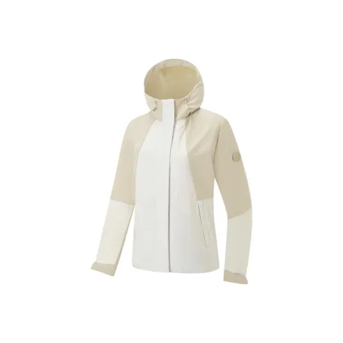 XTEP CAMEL Абрикос/Белый Хлопок Женская Тренч