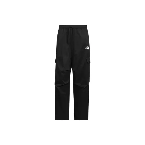 Adidas Мужские Повседневные Брюки Черные