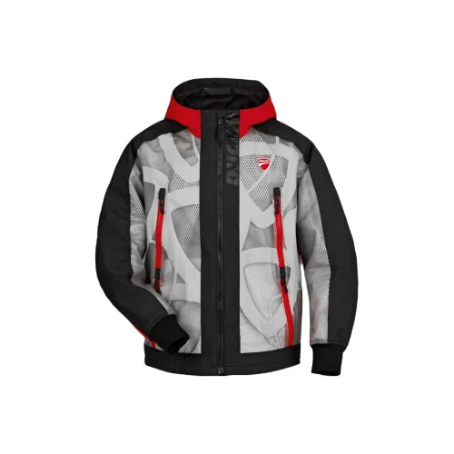 Дукати Серый Красный Мужские Куртки