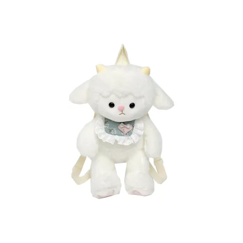 OSOCE Плюшевый рюкзак стандартный женский бежевый овца