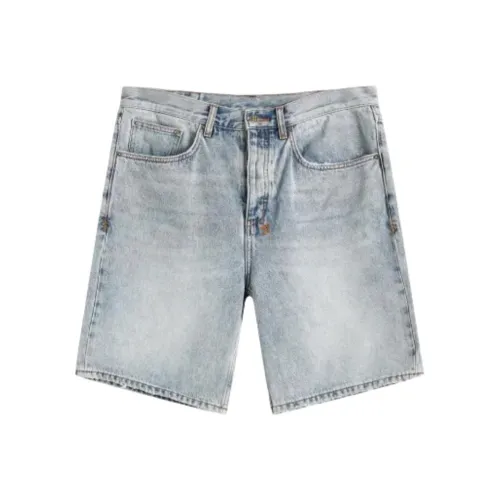 Ksubi Светло-синие мужские джинсовые шорты