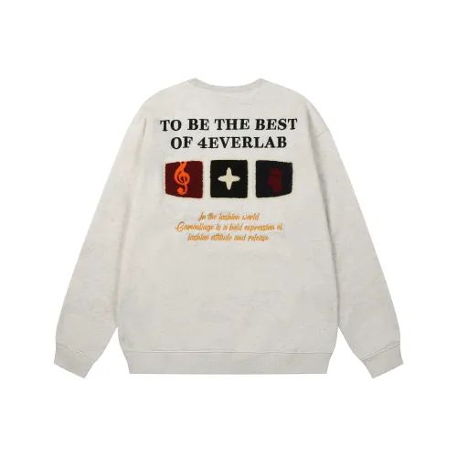 4EVER LAB Овсяный Унисекс Свитшоты