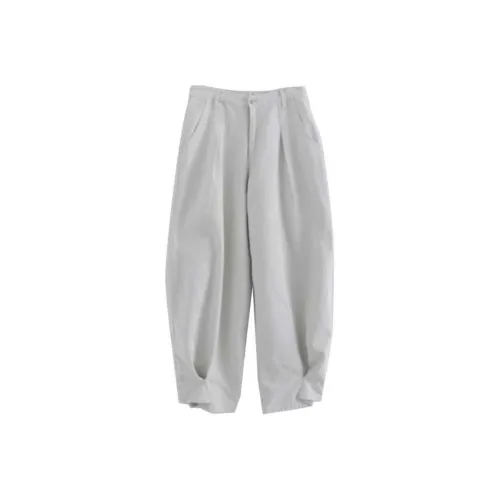 LOWEAR Out Pintuck Loose Cotton Pants Casual Pants Women's