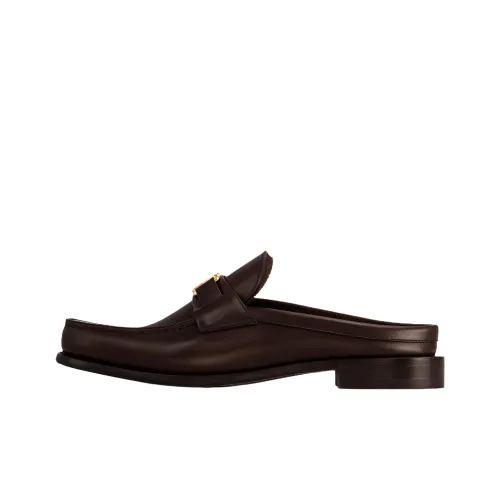 LOUIS VUITTON MAJOR Домашние тапочки Мужские Коричневые