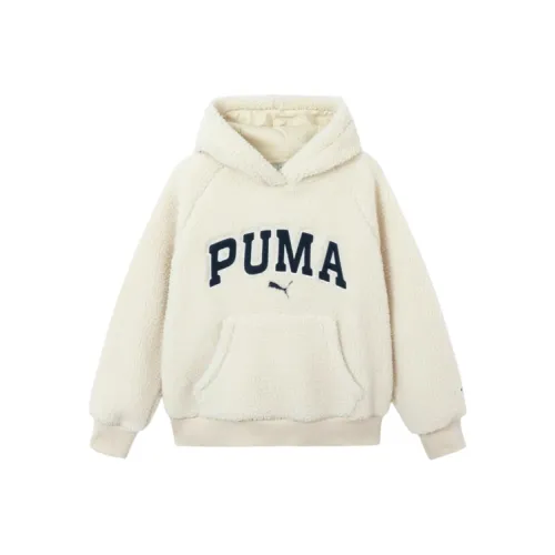 PUMA Ванильный Белый 10701 Унисекс Свитшоты