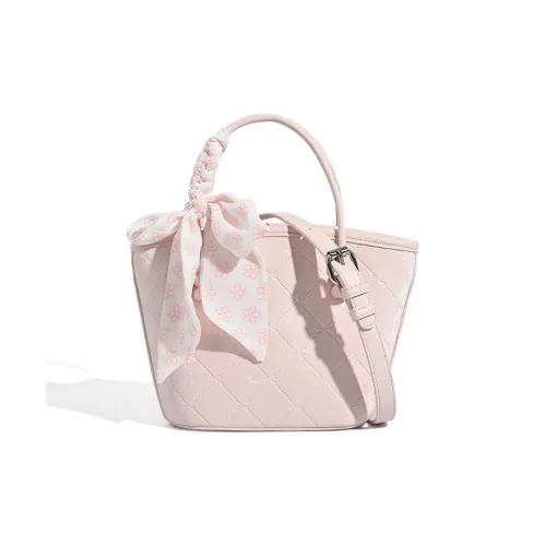 DIFFERENT FACES ПУ (полиуретан) Сумка Стандартная Женская Розовая