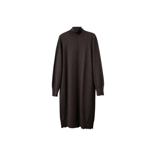 AMII Длинное платье с длинными рукавами женское