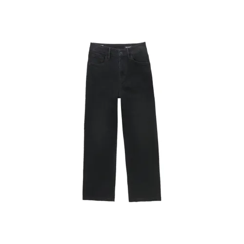 ABLE JEANS Темный Метеоритный Серый Женские Джинсы