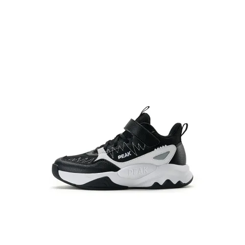 PEAK Противоскользящие амортизирующие устойчивые к истиранию поддерживающие низкие баскетбольные кроссовки для детей