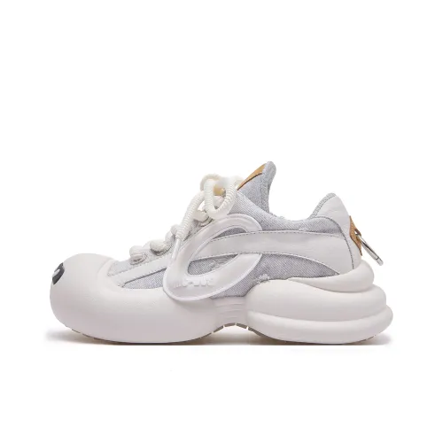 MC DOS Износостойкий Дышащий Легкий Низкий Топ Повседневная Обувь Унисекс Экрю