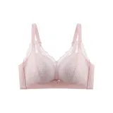 Розовая кожаная