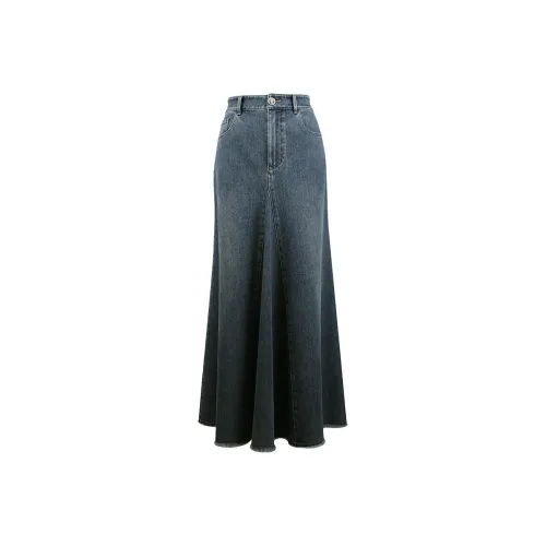 Anmani Denim Long Skirt Women's
