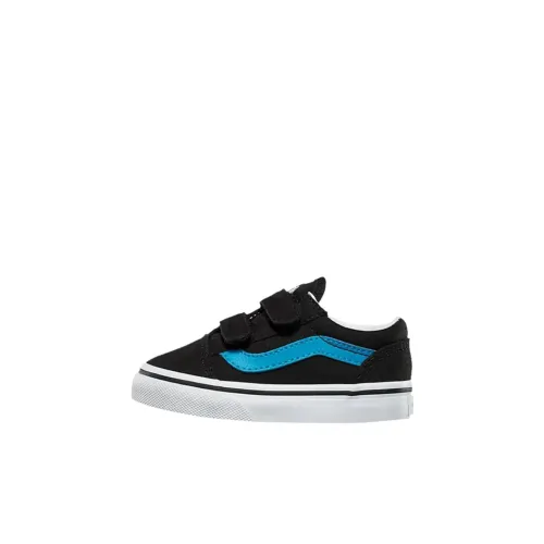 Vans Old Skool V Low Топ Обувь для малышей Черный Infant And Toddler