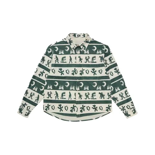 EK Зеленый Унисекс Рубашки