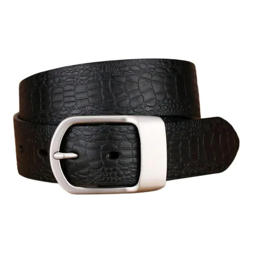 Devanro Ремни из натуральной коровьей кожи мужские 3,8 см