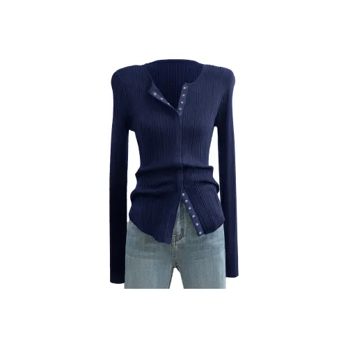 Cypress House Темно-синий Женская Трикотажная одежда