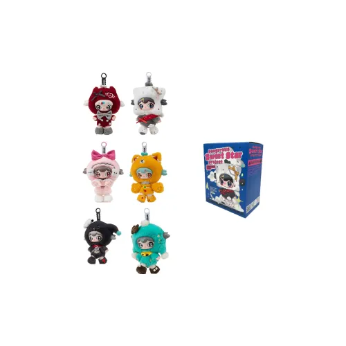 SIKOOPARK Lulumi Dangerous Sweet Star Plan Оригинальный Слепые коробки Один Mystery Коробка Целая коробка 6 шт