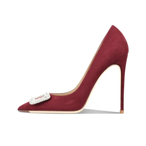 Siwei Высокие каблуки Женские Бордовый