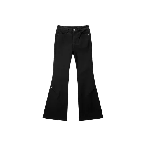 PEACEBIRD Denim Тёмно-чёрные Женские Джинсы