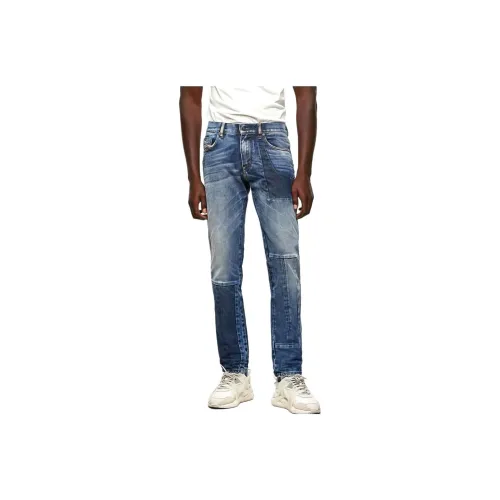 DIESEL Blue Men's Jeans DIESEL Синий Мужской Джинсы