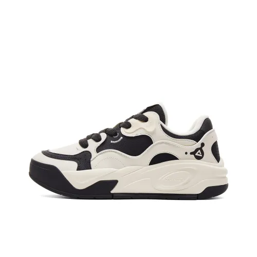 PEAK Taichi Скиталец 3,0 Устойчивые к истиранию Легкие Противоскользящие Низкие Кроссовки для скейтбординга Женские Белые Черные