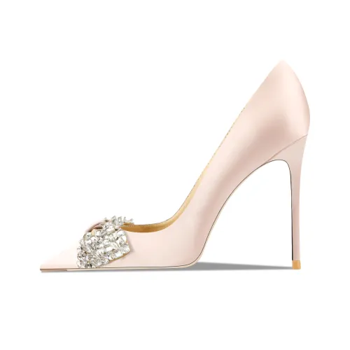 Siwei Узкий каблук Высокие каблуки Женские Абрикос