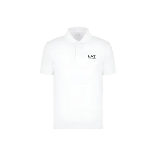 EMPORIO ARMANI EA7 Поло Мужское Белое