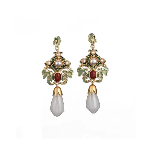 Серьги из меди и сплава LANYAO, женские