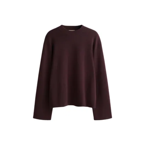 H&M Бургунди Женские Свитера