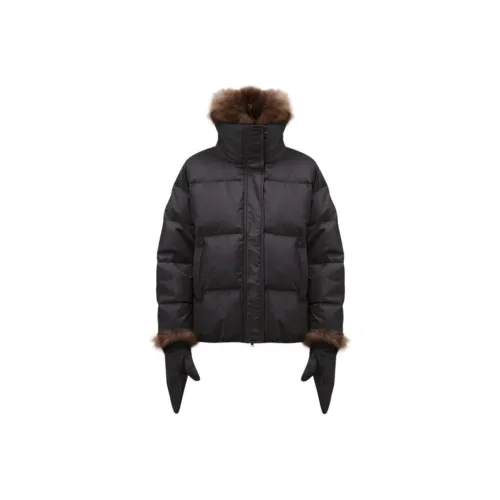 Yves Salomon FW24 Пуховик Женские Coal Пепельный