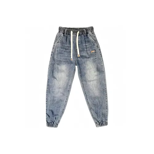 Chisportate Синий Унисекс Джинсы