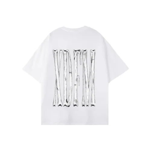 XDFM Стандартный Короткий Рукав T-Рубашки Унисекс