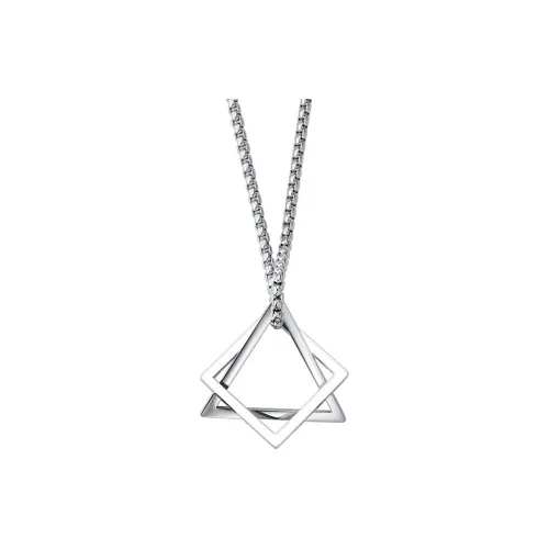 JKEM Титановые стальные ожерелья для мужчин