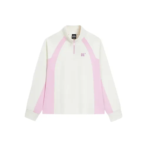 XTEP Rain Covered Белый/Снег Fox Розовый Женские Свитшоты