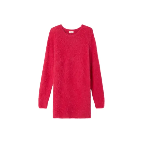 AMERICAN VINTAGE A.M FW AW25 Niby Длинное Платье с Длинными Рукавами Женское