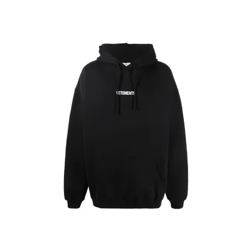Vetements Черные Унисекс Свитшоты