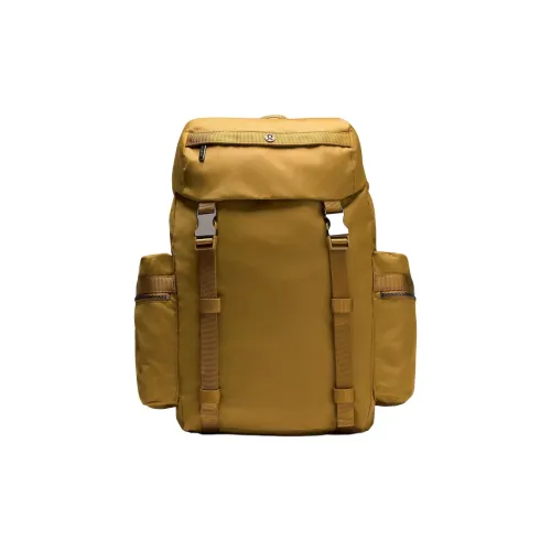 Lululemon Nylon Backpack Unisex Tan