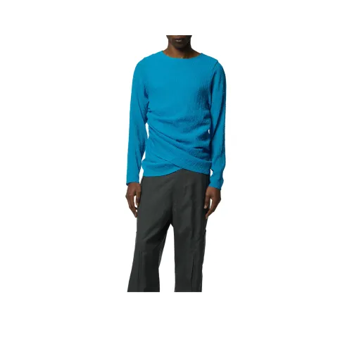 OMAR AFRIDI Blue Мужская T-рубашка