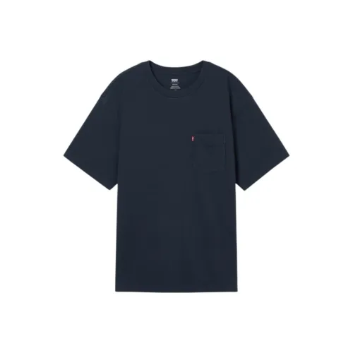 Levis Темно-синие мужские футболки