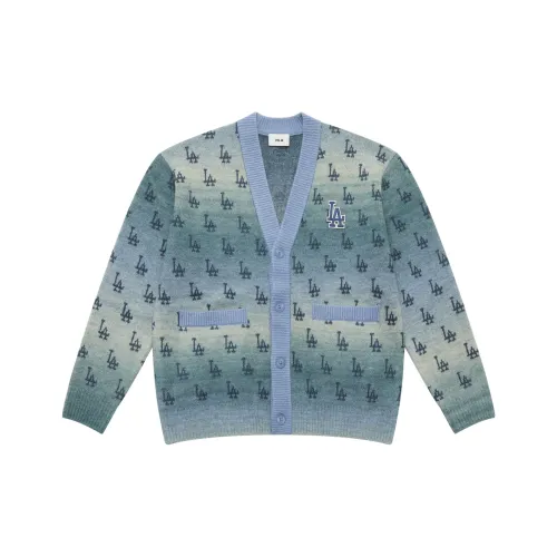 MLB MONOGRAM Коллекция Los Angeles Dodgers 25FW Трикотаж Унисекс Light Синий