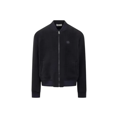 ETRO Мужские Синие Куртки